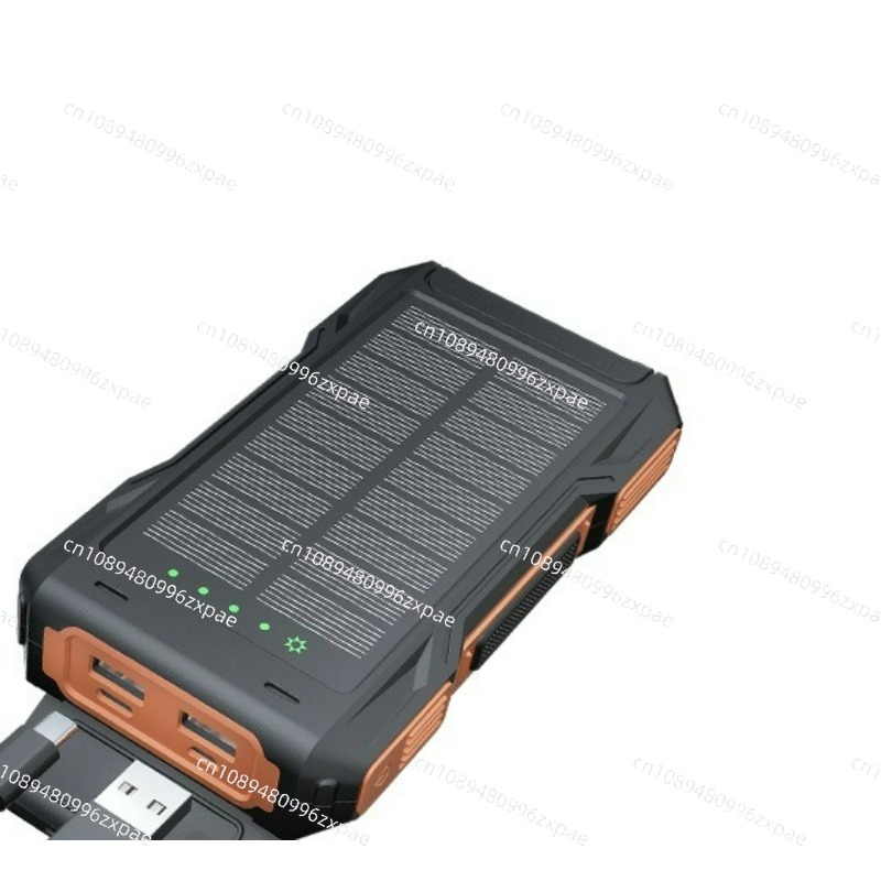 Solar Powered Charger - Solar Power Bank 10000mAh Hand Crank