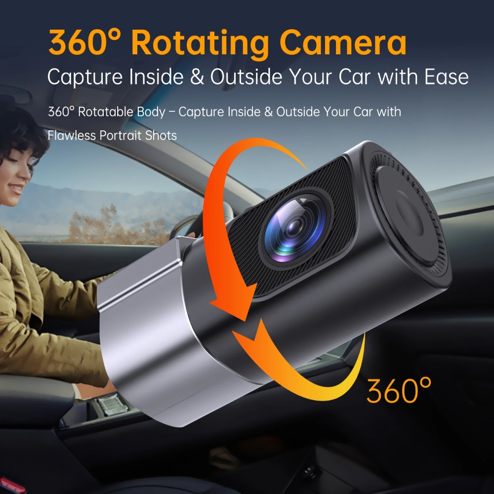 1080P Ultra HD Mini Dash Cam C - Panoramic Dash Cam 360 ulasan dan harga