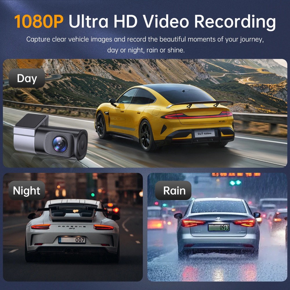 1080P Ultra HD Mini Dash Cam C - Panoramic Dash Cam 360 ulasan dan harga