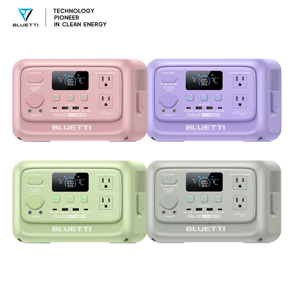 【Renew】BLUETTI Elite 30 V2 Por - Solar Powered Charger ulasan dan harga