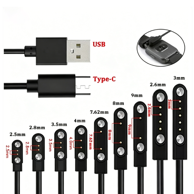 1PCS 2Pin 4Pin For Smartwatch  - Smart Watch Kids ulasan dan harga