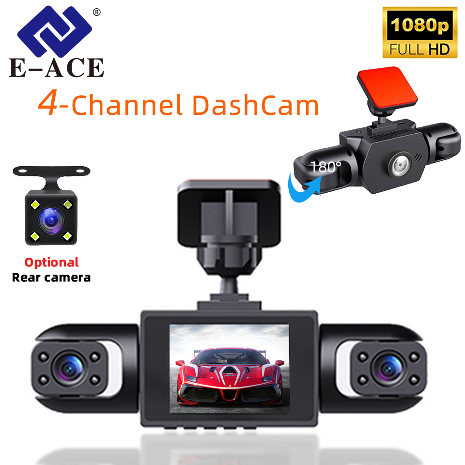 E-ACE 360° Car DVR 1080P DashC - Panoramic Dash Cam 360 ulasan dan harga