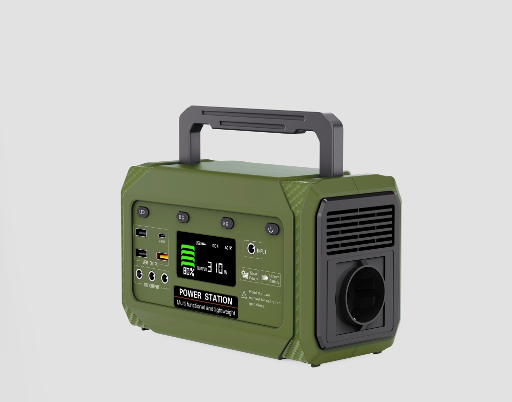 300W Portable Power Station wi - Solar Powered Charger ulasan dan harga