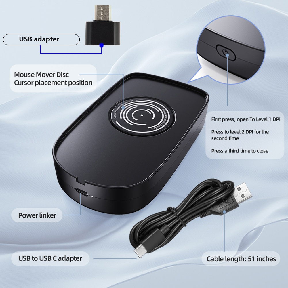 Virtual Mouse Mover Anti-sleep - Auto Mouse Mover ulasan dan harga