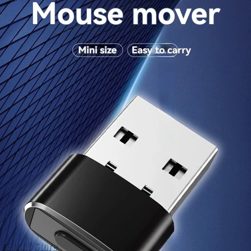 Mini USB Mouse Jiggler Undetec - Auto Mouse Mover ulasan dan harga