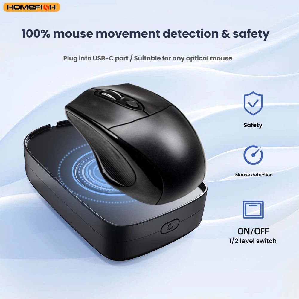 Undetectable Mouse Jiggler 5V  - Auto Mouse Mover ulasan dan harga