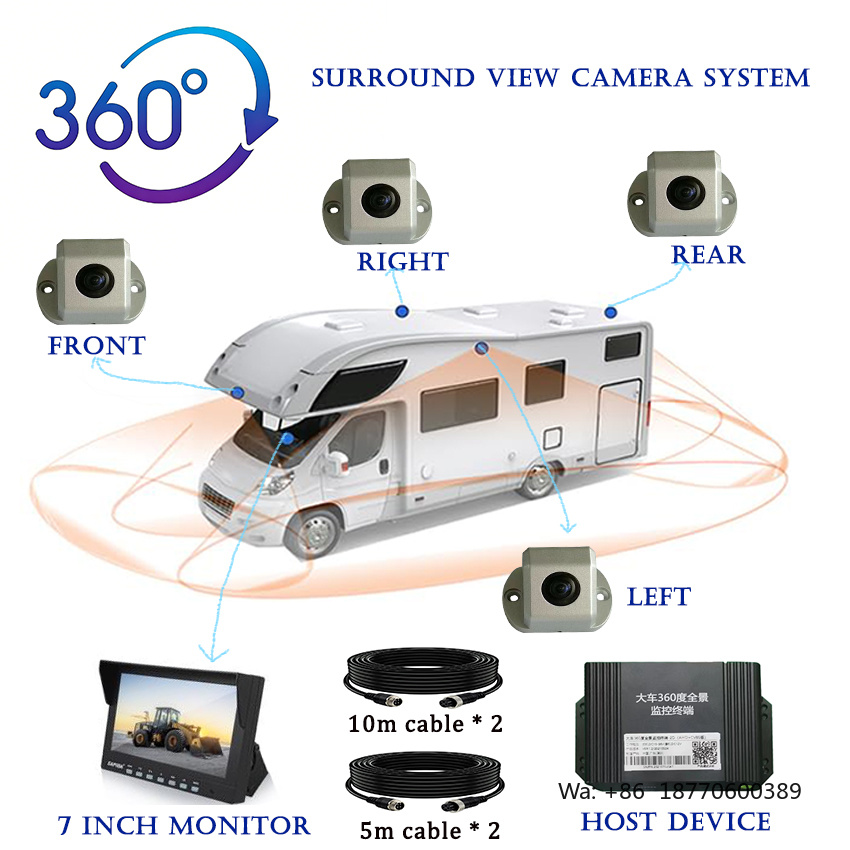 Factory Mdvr Intelligent Warni - Panoramic Dash Cam 360 ulasan dan harga