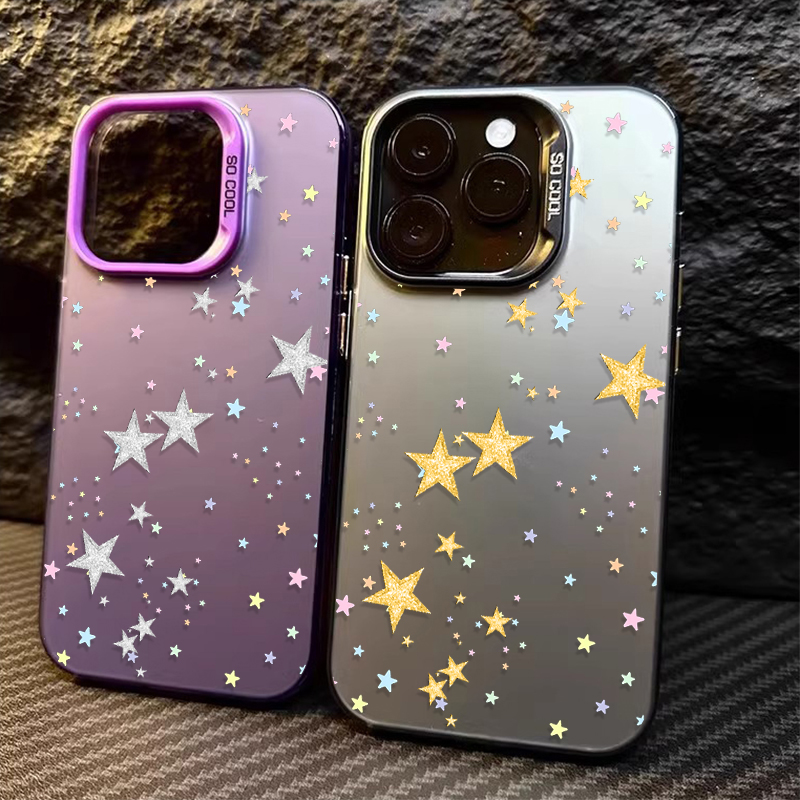 Colorful Star Pattern Matte Ha - Xiaomi Redmi Note 13 ulasan dan harga