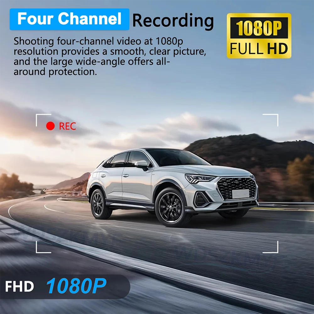 HD 1080P 3/4H 360° Panoramic D - Panoramic Dash Cam 360 ulasan dan harga
